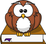 cartoon_owl_sitting_on_a_book cartoon_owl_sitting_on_a_book