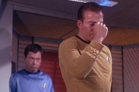 Kirk Facepalms in TOS