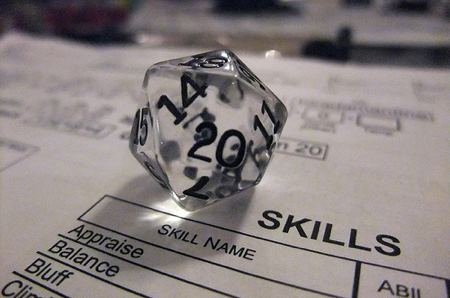 d20 © janetgalore, Creative Commons Attribution d20 © janetgalore, Creative Commons Attribution